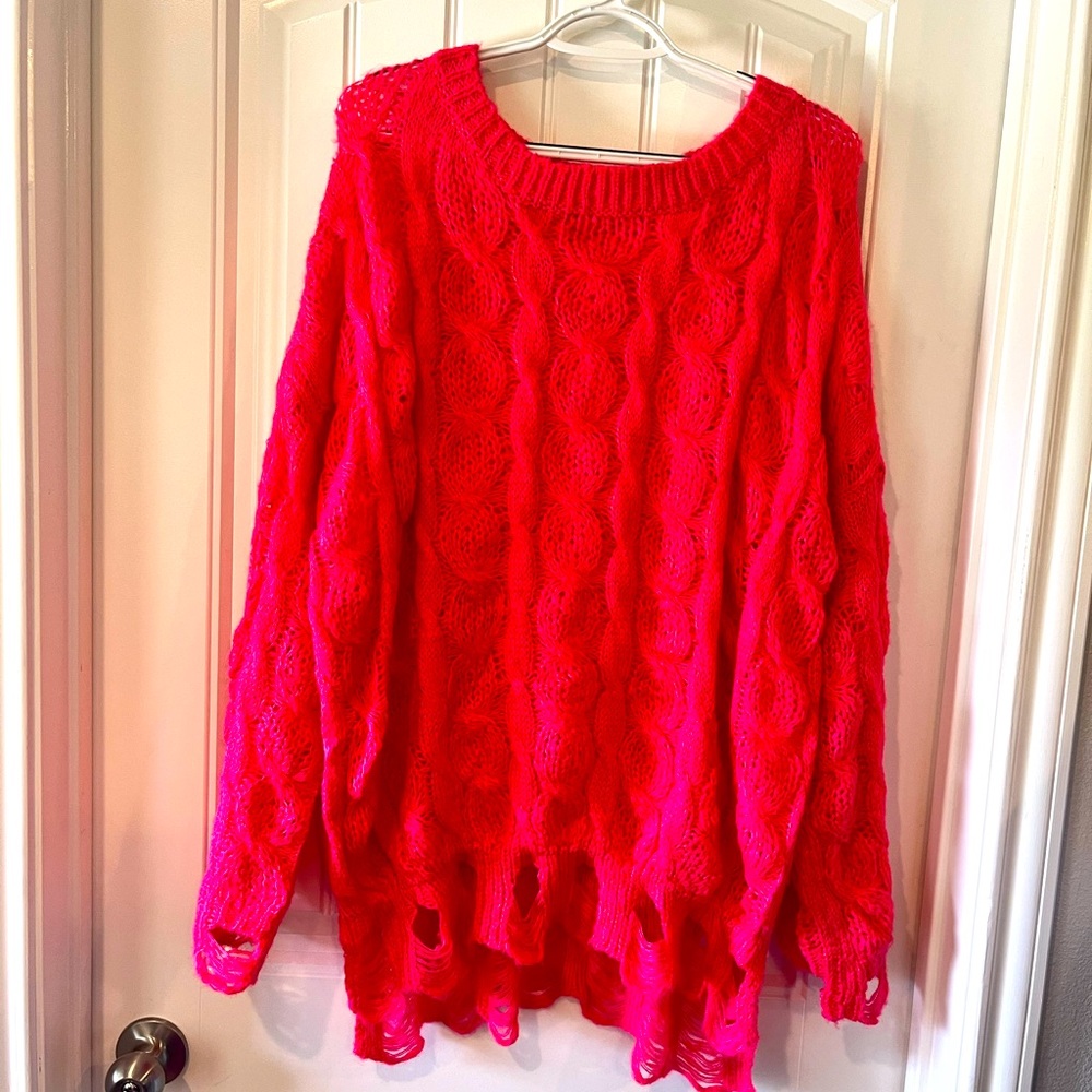ADORA oversized cutout sweater